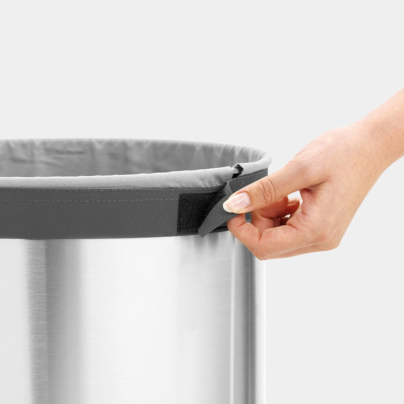 BRABANTIA Laundry Bin 35 litre - Matt Steel - 103469