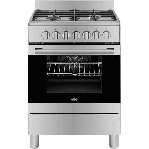 AEG Catalytic Freestanding cooker with 4 Gas burners Oven 60 cm - 10366MM-MN