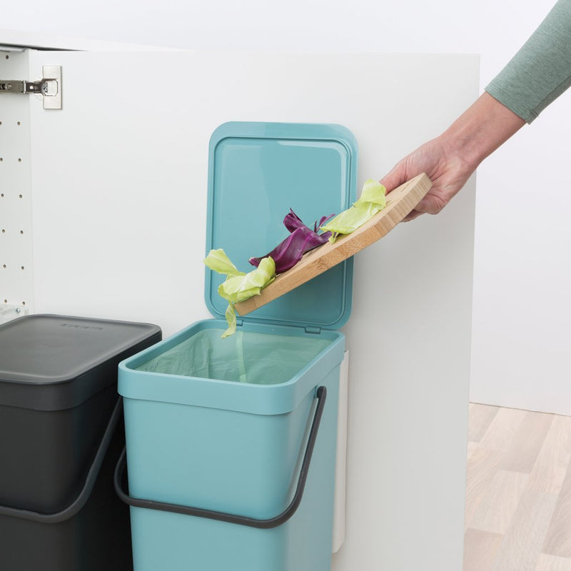 BRABANTIA Sort & Go, 2 x 16 Litres, Built-in Bin - Diwali Promo till 21 Oct