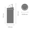 BRABANTIA 30L Touch Bin New