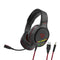 VERTUX  - Noise Isolating Amplified Wired Gaming Headset - TOKYO.RED