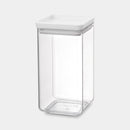 BRABANTIA Tasty+, 1.6L Canister, Light Grey - Sept Promo till 30 Sept