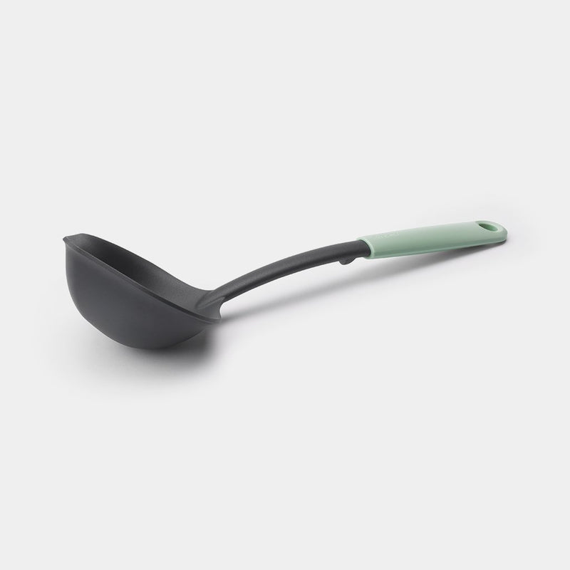 BRABANTIA Tasty+ Soup Ladle plus Scraper, Jade Green- 122729 - Sept Promo till 30 Sept