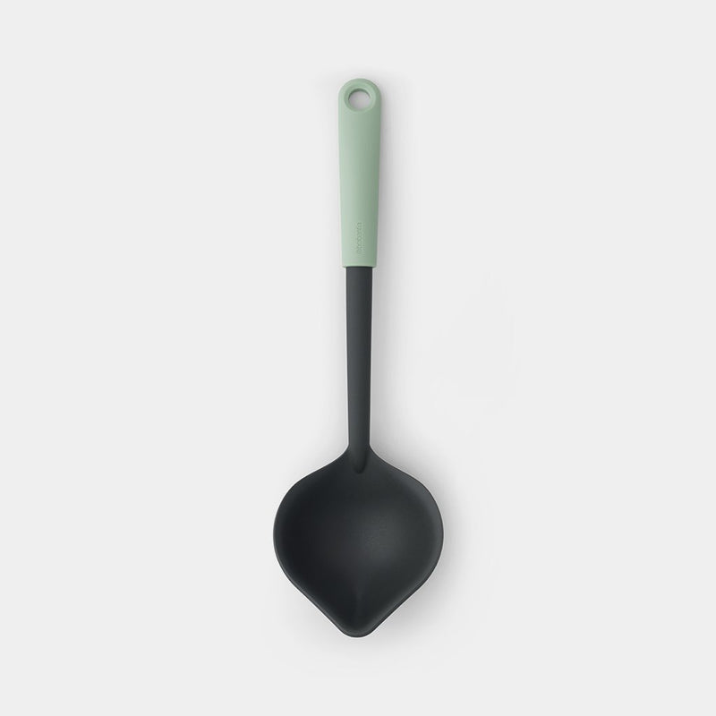 BRABANTIA Tasty+ Soup Ladle plus Scraper, Jade Green- 122729 - Sept Promo till 30 Sept
