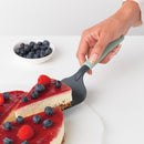 BRABANTIA Tasty+ Cake Server plus Cutting Edge - Jade Green - 122989