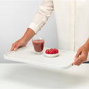 BRABANTIA Tasty+ Chopping Board plus & Serving Tray Large - Light Grey - 123146