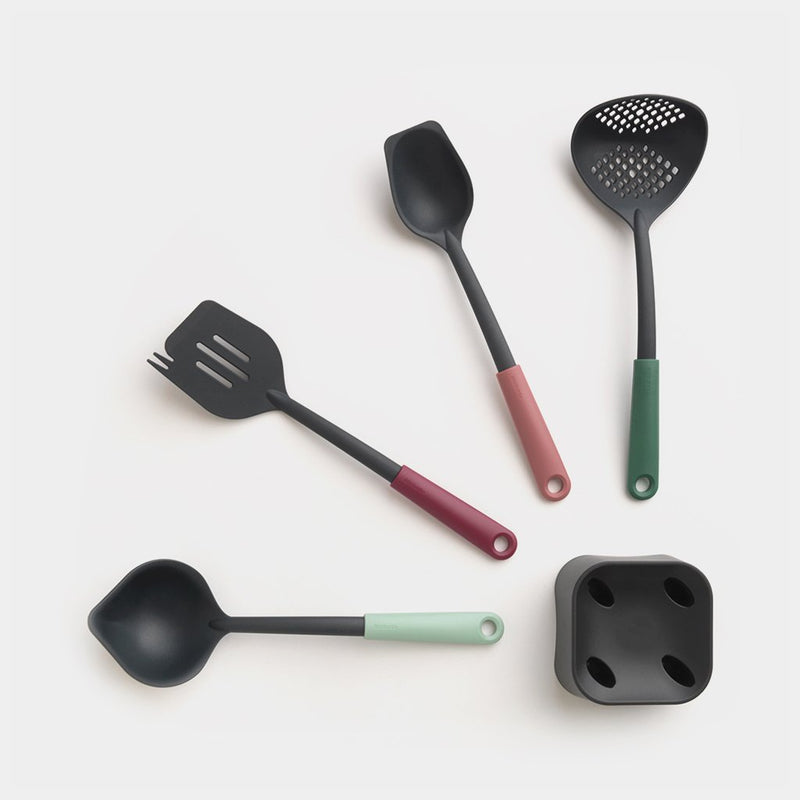 BRABANTIA Tasty+, Kitchen Utensils Set - Mixed