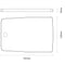 TRAMONTINA Anti-Microbial Teak Cutting Board [34 x 23 x 1.8cm] - 13273/051