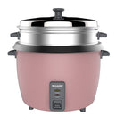SHARP 1.8L Rice Cooker with Steamer & Coated Inner Pot - KS-H188G - Black Friday Promo till 30 Nov