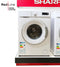 SHARP 8KG Front Loading Washing Machine - ES-FE812CZ-W  - Sept Promo till 30 Sept