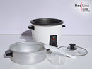 SHARP 1.0L Rice Cooker with Steamer & Coated Inner Pot - KS-H108G - Sept Promo till 30 Sept