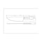 TRAMONTINA 8" [20cm] Stainless Steel Knife with Brown Polywood Handle - 21191/098
