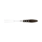 TRAMONTINA Churrasco Stainless Steel Carving Fork with Brown Handles - 21192/190