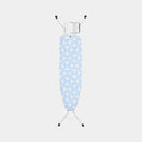 BRABANTIA Ironing Board Type B - 124 x 38cm - for Steam Iron