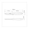 TRAMONTINA 3" [8cm] Plenus Vegetable/Fruit Pairing Peeling Knife 23420/803 - Limited Stock