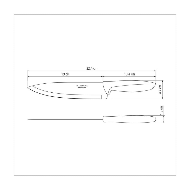 TRAMONTINA 8″ [20cm] Plenus Chefs Knife 23426/008