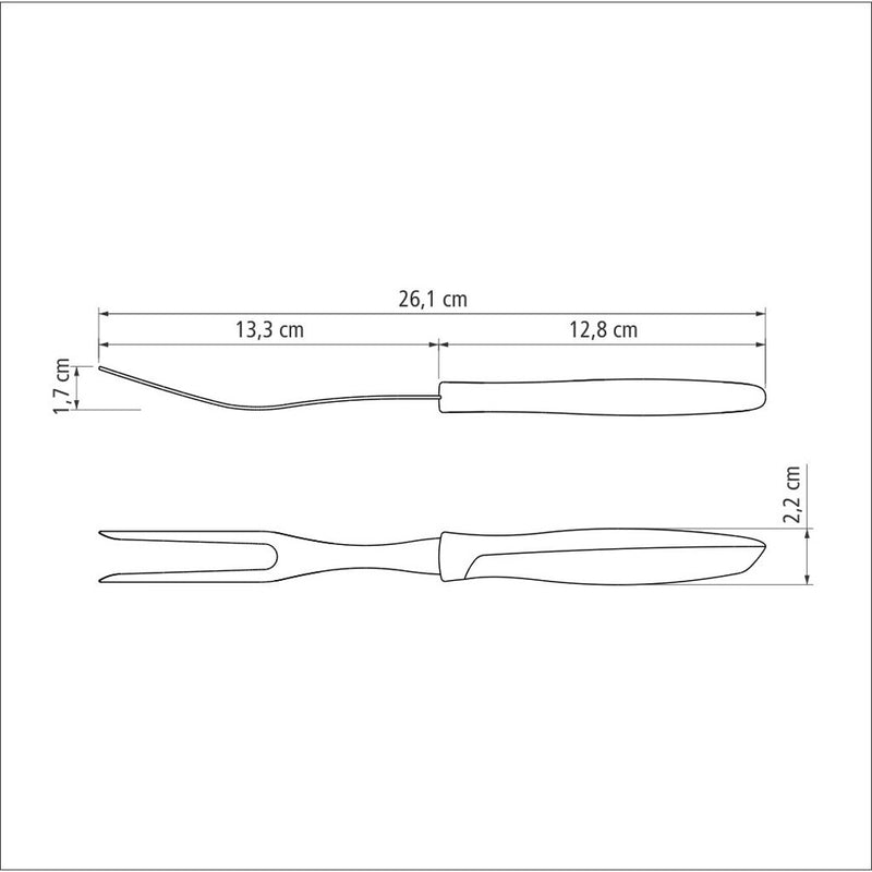 TRAMONTINA Plenus Carving Fork [Blister Packaging] 23427/160