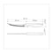 TRAMONTINA 5" [13cm] Tomato Knife Black - 23428/005