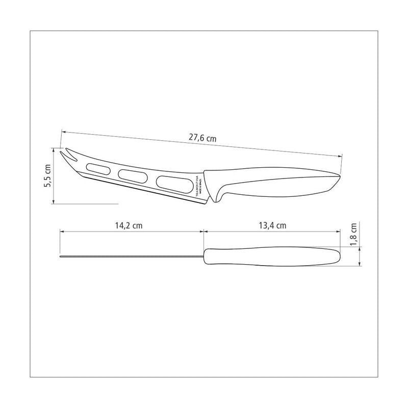 Tramontina 6″ [15cm] Cheese Knife [Blister Packaging] 23429/166