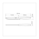 TRAMONTINA 5'' [13cm] Utility/Fruit Knife Round - 23440/805