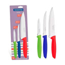TRAMONTINA 3Pcs Plenus Knives Set Colored 23498/920