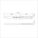 TRAMONTINA 6'' [15cm] Century Serrated Carving Knife - 24008/106