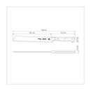 TRAMONTINA 8'' [20cm] Century Bread Knife - 24009/108