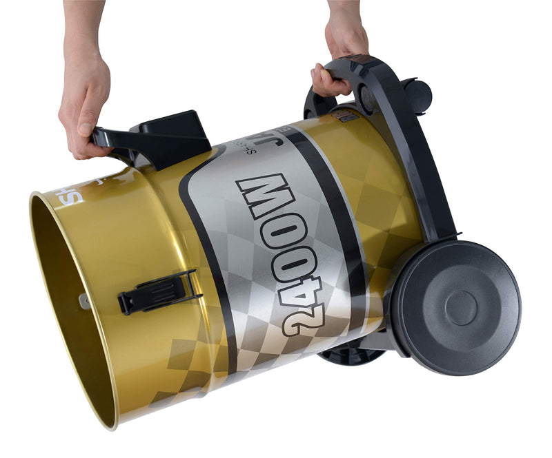 SHARP Barrel Canister Dry Gold Vacuum Cleaner 2400W - EC-CA2422-Z
