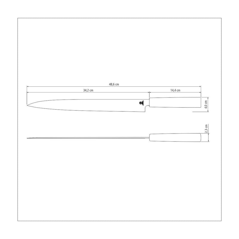 TRAMONTINA 13'' [33cm] Yanagiba Sushi Knife 24230/043