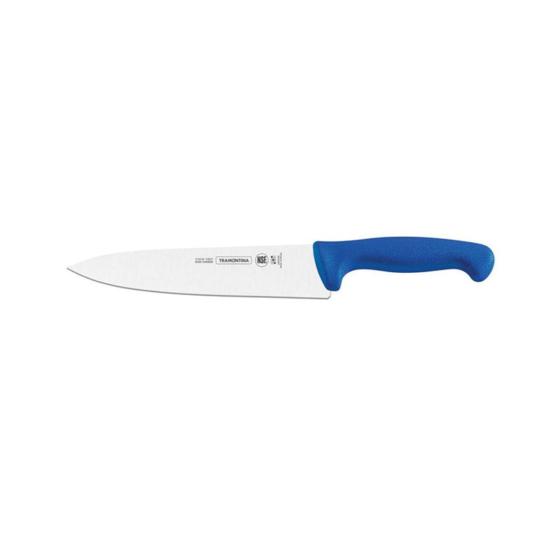 TRAMONTINA 10″ [25cm] Professional Master Meat/Cooks Knife Blue 24609/010