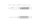 TRAMONTINA 3" Pocket Knife (Blister packaging) - 26300/103