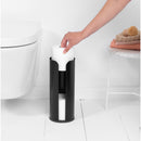 BRABANTIA ReNew Toilet Roll Dispenser, for 3 spare rolls