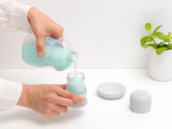 BRABANTIA Soap Dispensing Dish Brush - limited stock