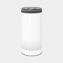 BRABANTIA 35L Laundry Bin - White - 304866