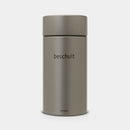 BRABANTIA 1.7L Canister, Platinum - 312380