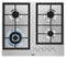 AEG Built-in Gas Hob INOX 60cm, 4 Burners - HGB64301UM