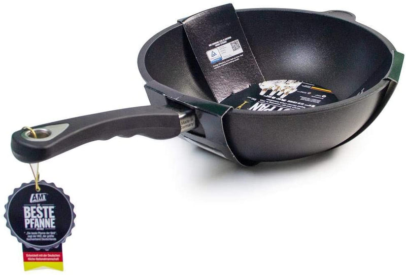 AMT Gastroguss Induction Wok with one Handle 28cm - I-1128S-E