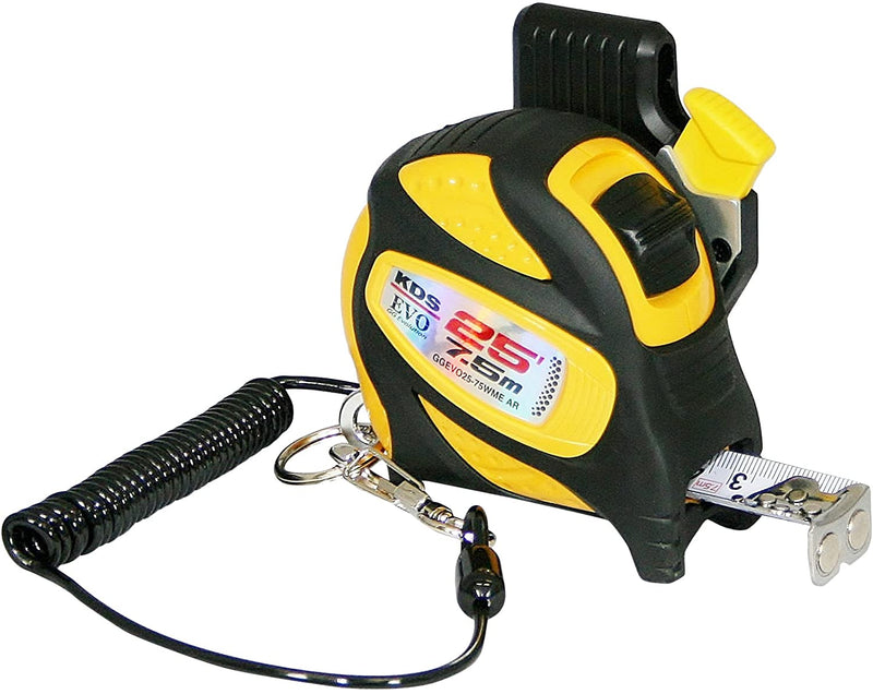 KDS MEASURING TAPE 7.5m X 25ft [25mm] GGEVO25-75WME - RL EXCLUSIVE - Independence Day Till 18 Mar
