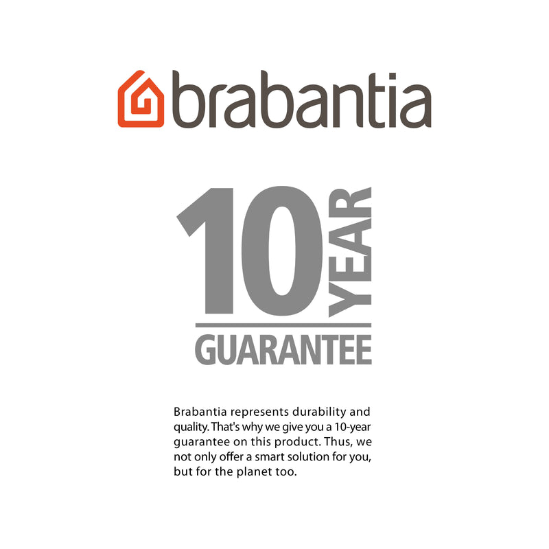 BRABANTIA Profile, Toilet Brush and Holder - Platinum - 483301