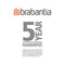 BRABANTIA Digital Bathroom Scales, Battery Powered, Glass - White - 483127