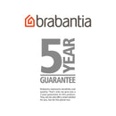 Brabantia 40m Rotary Cloth Dryer + Ground Tube + Acc. Metallic Grey - 323201