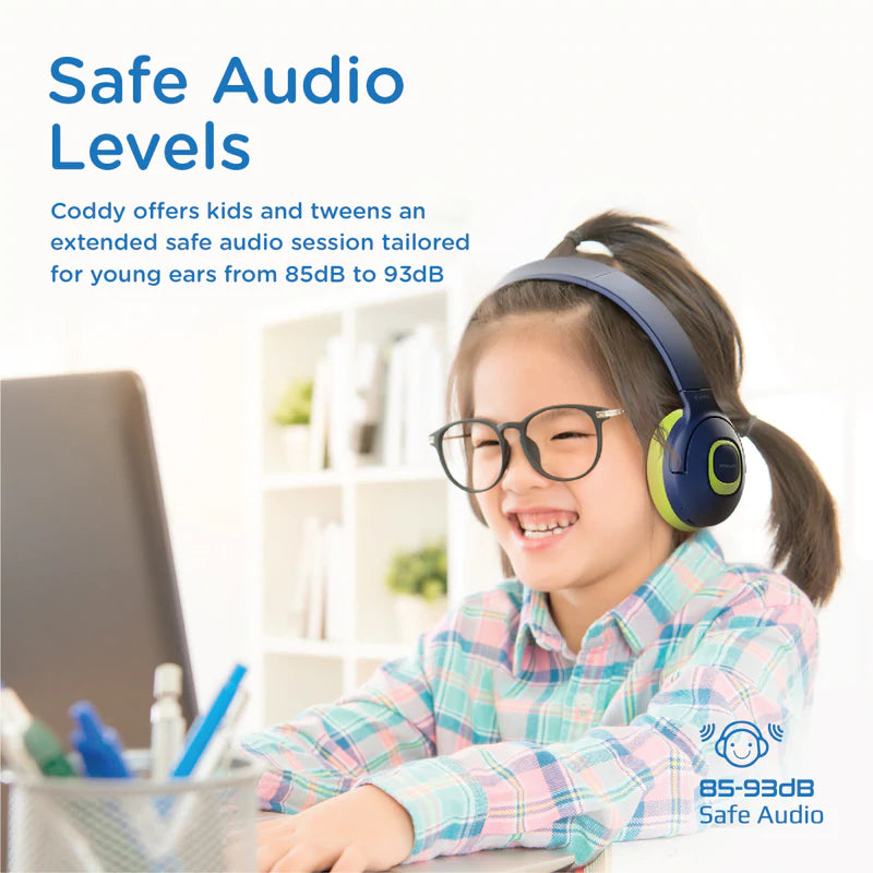 PROMATE Hi-Definition SafeAudio™ Wireless Headphone for kids - CODDY.EMR - Sept Promo till 30 Sept