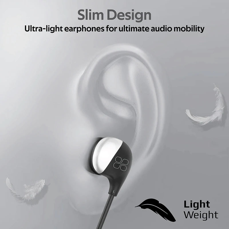 PROMATE HD Stero In-Ear Wired Earphone with Microphone - COMET - Father's day Promo - Till 18 June 2023