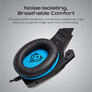 VERTUX High Fidelity Surround Sound Gaming Headset - DENALI