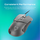 VERTUX Quick Response Ergonomic Gaming Mouse - DOMINATOR