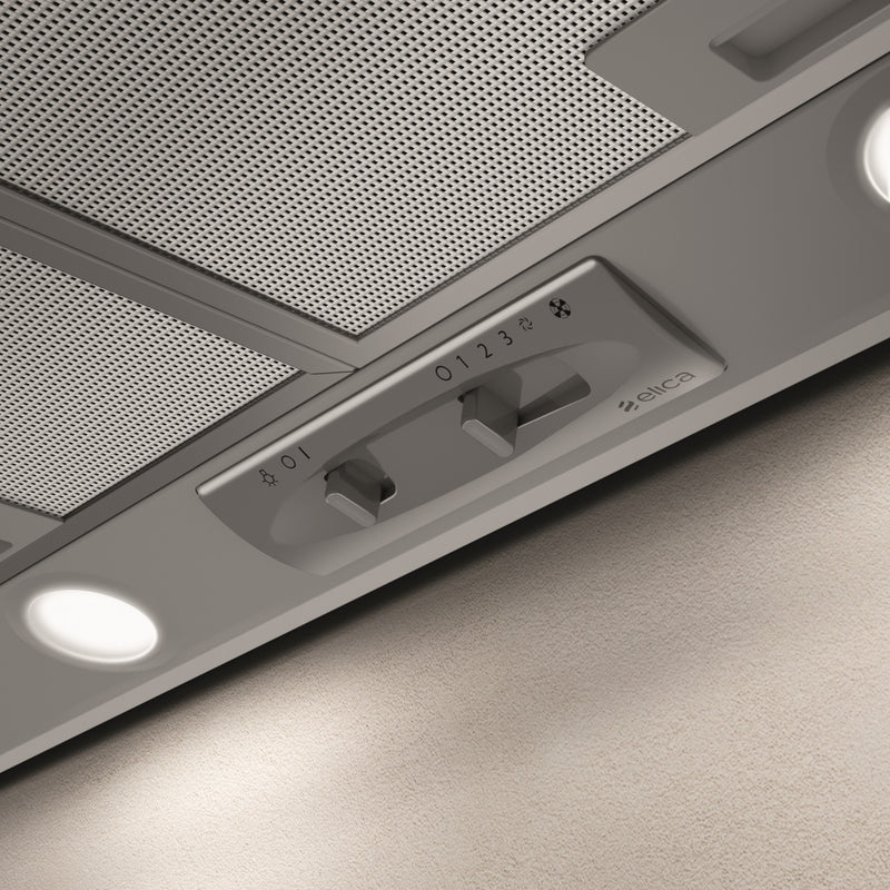 ELICA ELIBLOC 80cm Finish Silver Built-in Canopy Hood - ELIBLOC-HTGR/A80 - Display Unit @ GrandBay Only