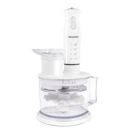 SHARP 5-in-1 Food Processor - EM-FP41-W3 - Limited Stock - Only @ Concept Store Grand Bay - Sept Promo till 30 Sept