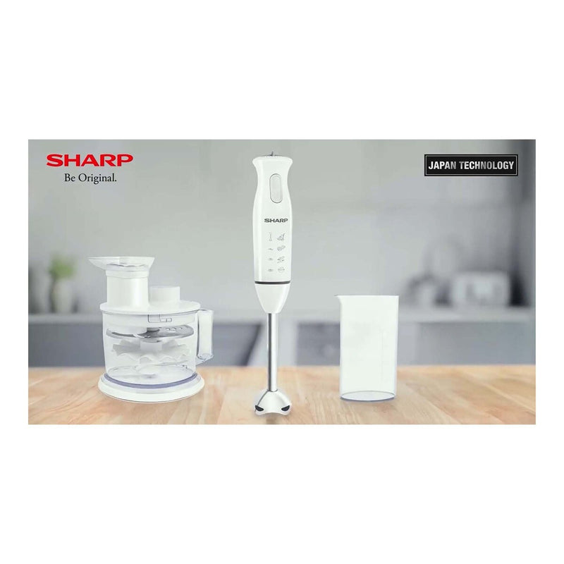 SHARP 5-in-1 Food Processor - EM-FP41-W3 - Limited Stock - Only @ Concept Store Grand Bay - Sept Promo till 30 Sept