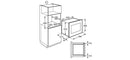 ELECTROLUX 26L Built-in Microwave with Grill Oven - EMS26204OX - Limited Stock
