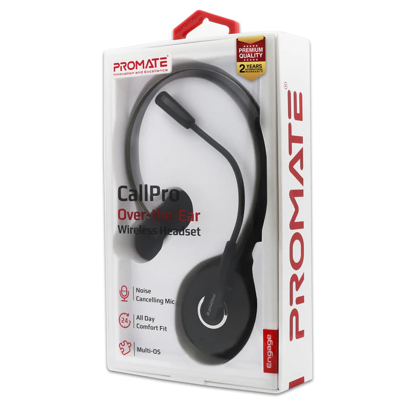 PROMATE HD Voice Clarity Over Ear Mono Earphone -  ENGAGE